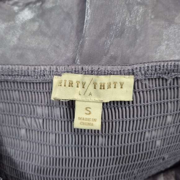 THIRTY THIRTY Dress Size SmallElegant Lavender Kids Dress - Picture 5 of 6